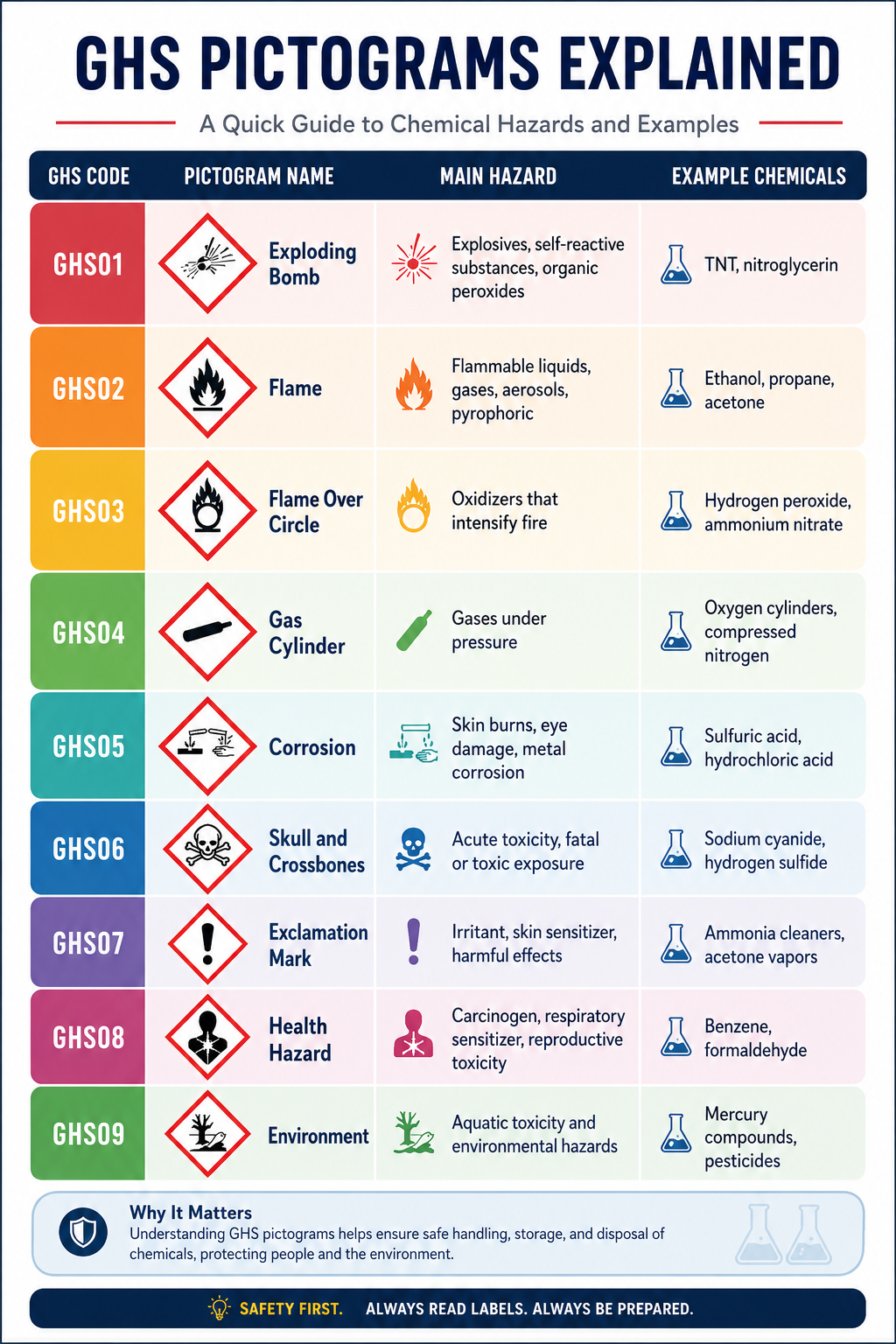 Which GHS Labels Are Currently in Use?
