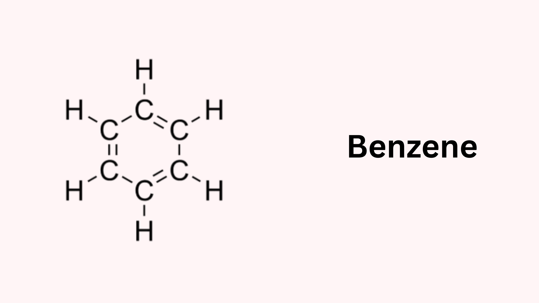 Benzene chemical bond