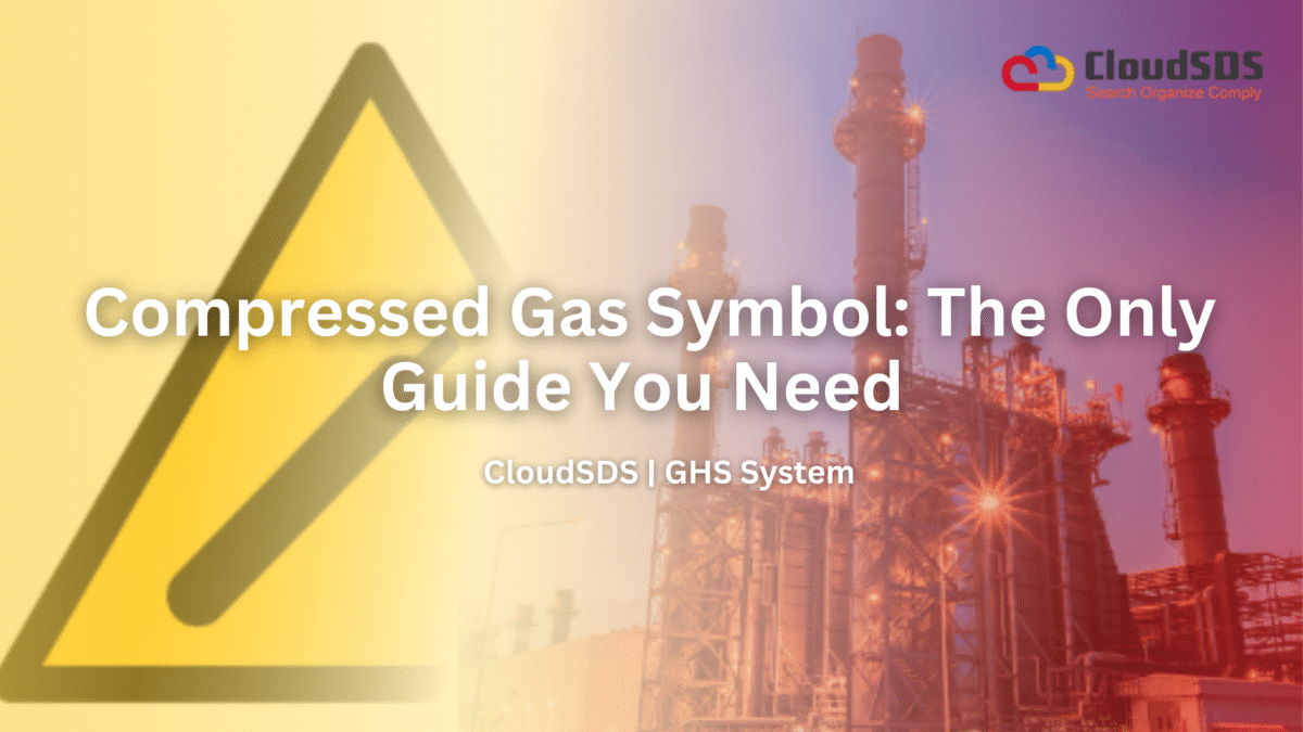Compressed Gas Symbol: The Only Guide You Need | CloudSDS