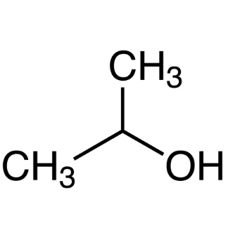 isopropyl alcohol structure