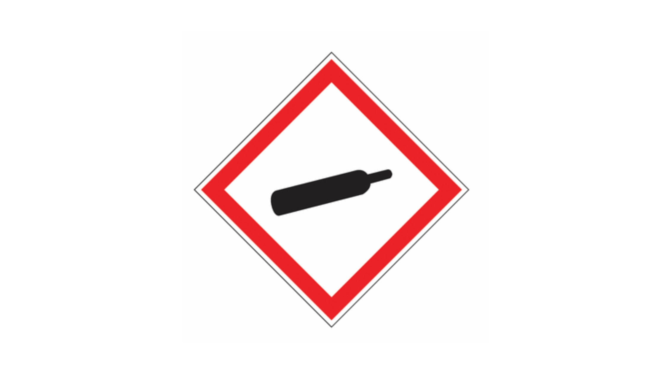 What does the Compressed Gas Symbol look like? 