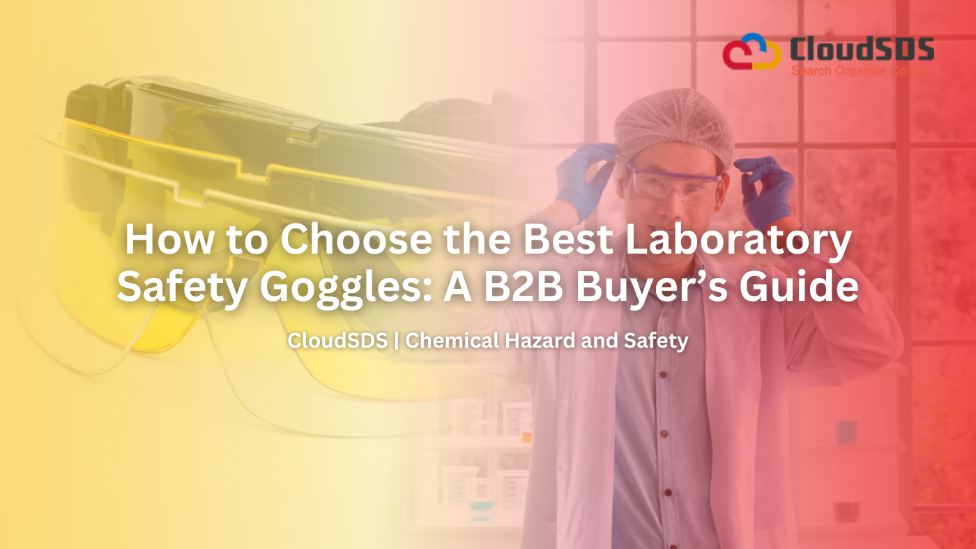 How to Choose the Best Laboratory Safety Goggles A B2B Buyer’s Guide