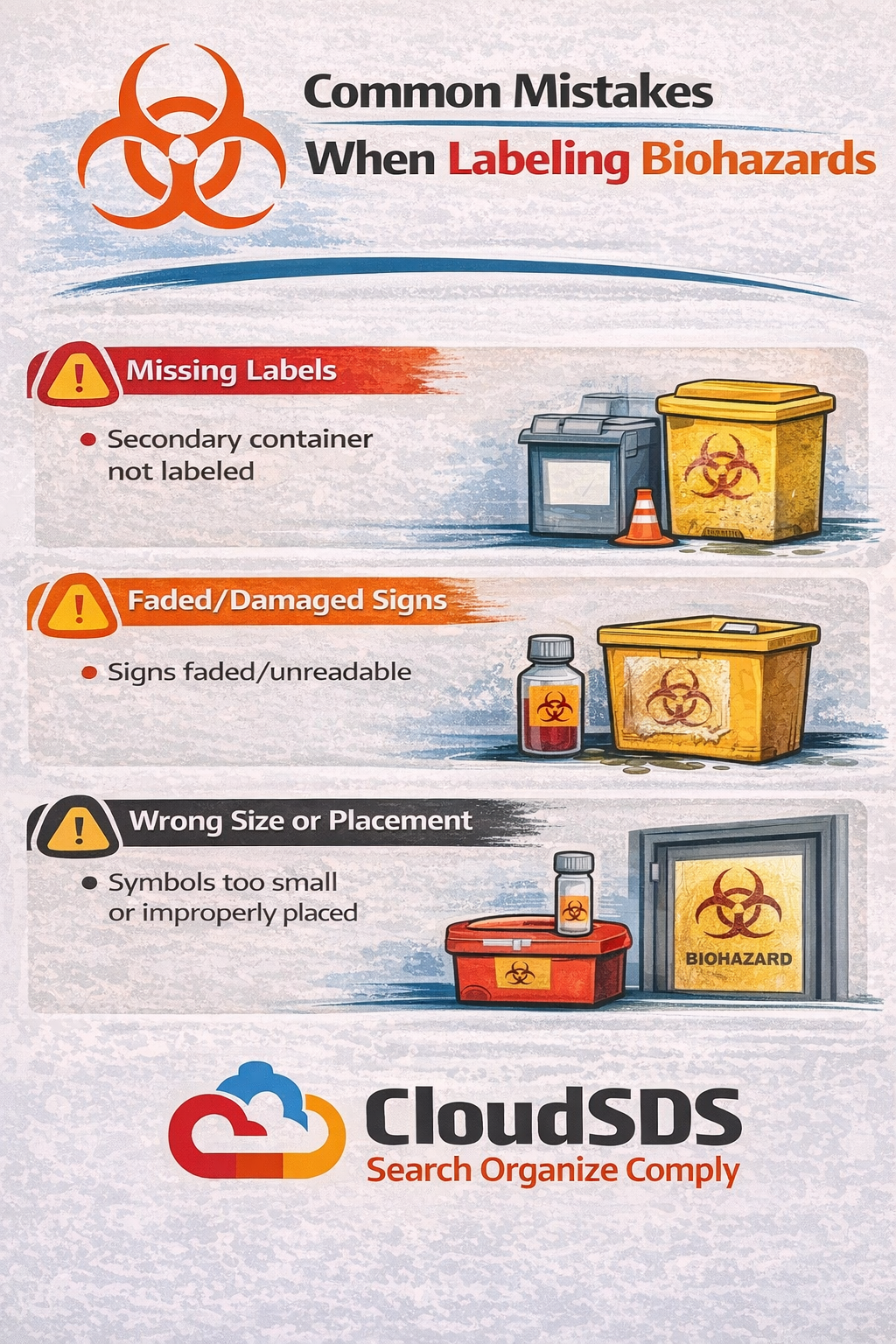 Common Mistakes When Labeling Biohazards