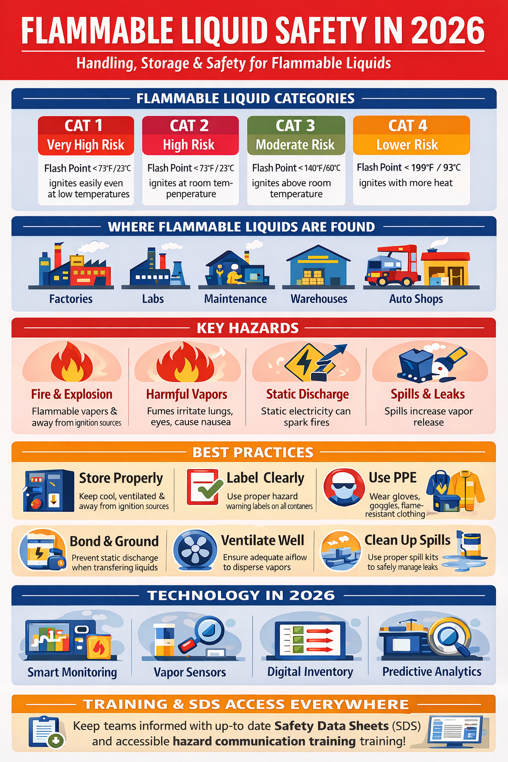 The Ultimate Guide to Flammable Liquids in 2026