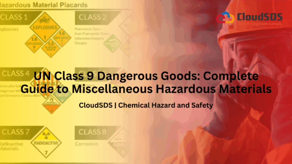 UN Class 9 Dangerous Goods: Complete Guide to Miscellaneous Hazardous ...