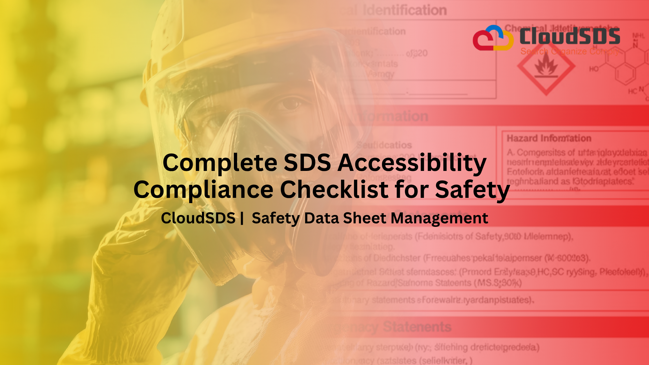 Complete SDS Accessibility Compliance Checklist for Safety