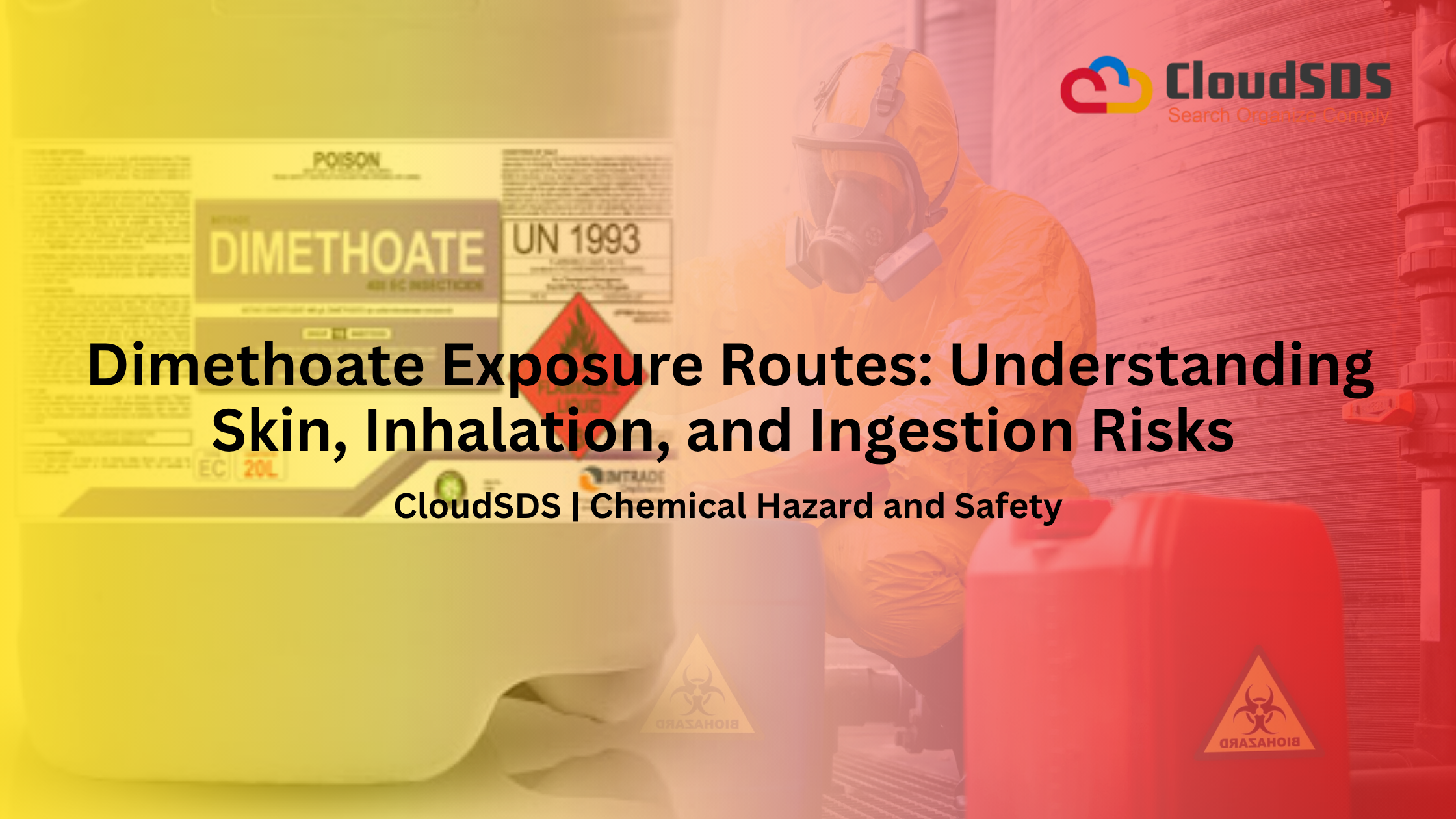 Dimethoate Exposure Routes: Understanding Skin, Inhalation, and Ingestion Risks