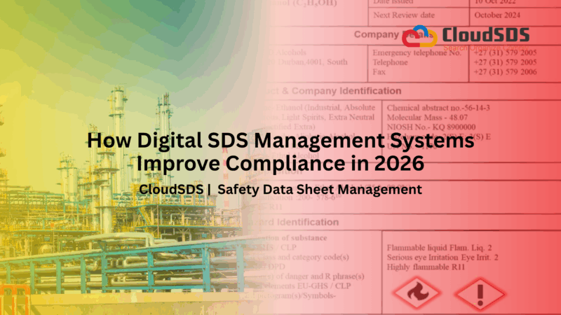 How Digital SDS Management Systems Improve Compliance in 2026