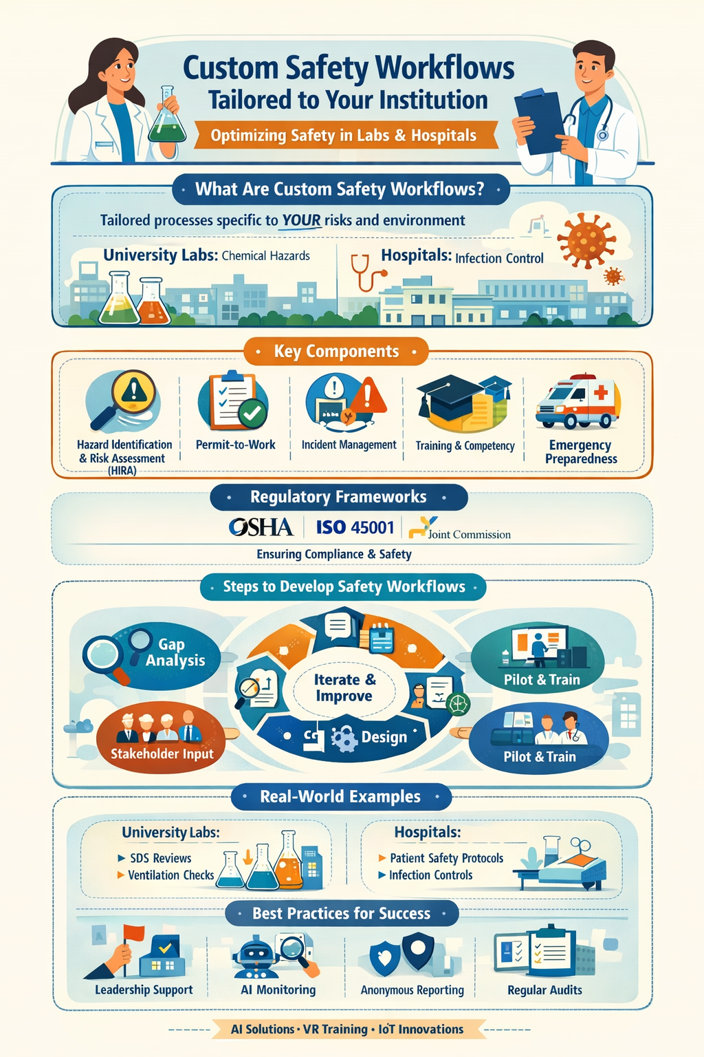 Safety Workflows That Are Specific to Each Institution