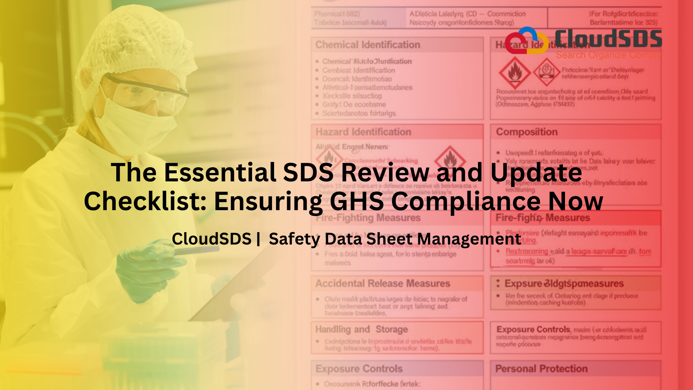 The Essential SDS Review and Update Checklist Ensuring GHS Compliance Now