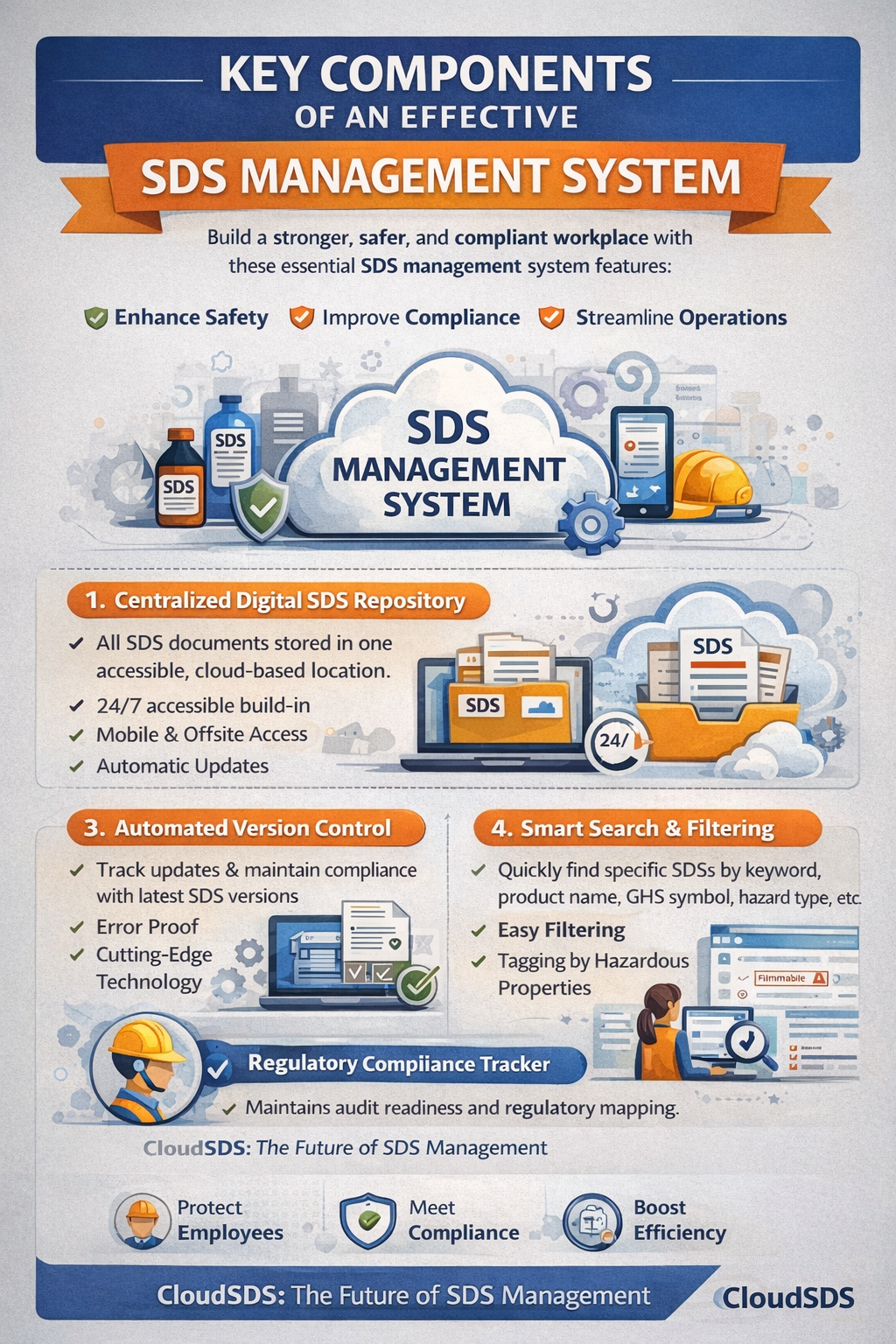 Key Components of an Effective SDS Management System | CloudSDS