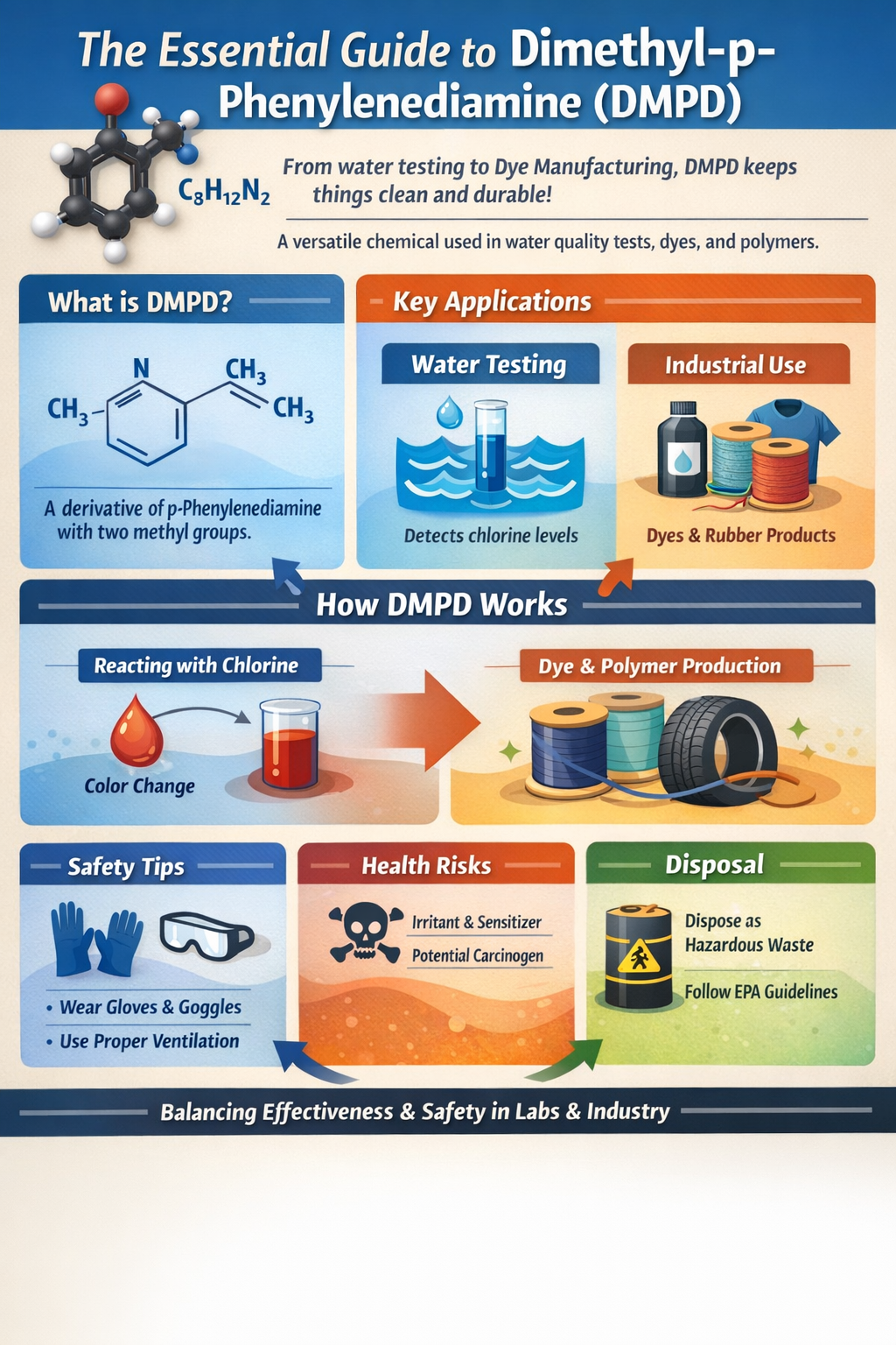 Chemical Foundation: Understanding Dimethyl-p-Phenylenediamine (DMPD) 