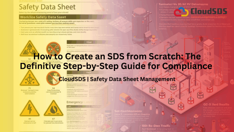 Sds Week How to Create an SDS from Scratch: The Definitive Step-by-Step Guide ...