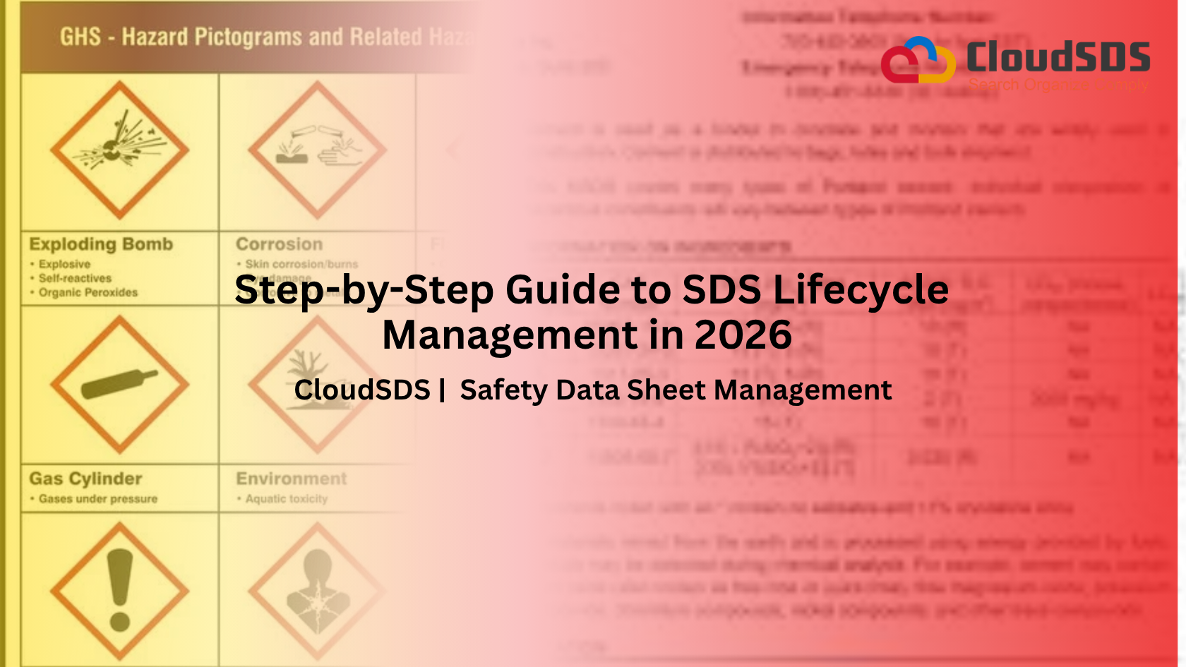 Step-by-Step Guide to SDS Lifecycle Management in 2026