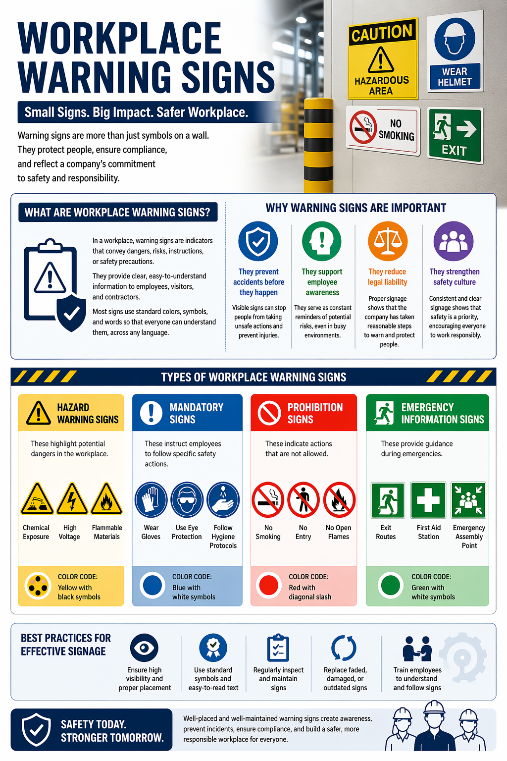 Why warning signs are important