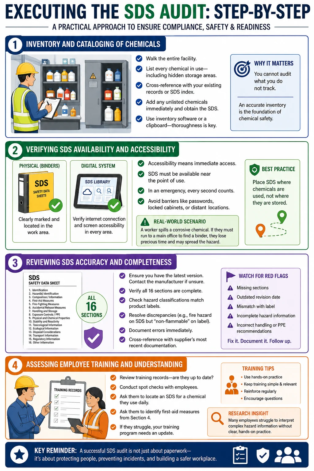 Executing the sds audit -step by step Executing the sds audit -step by step